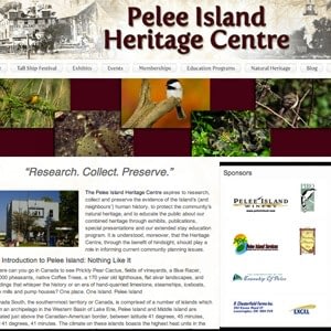 Pelee Island Heritage Centre Website