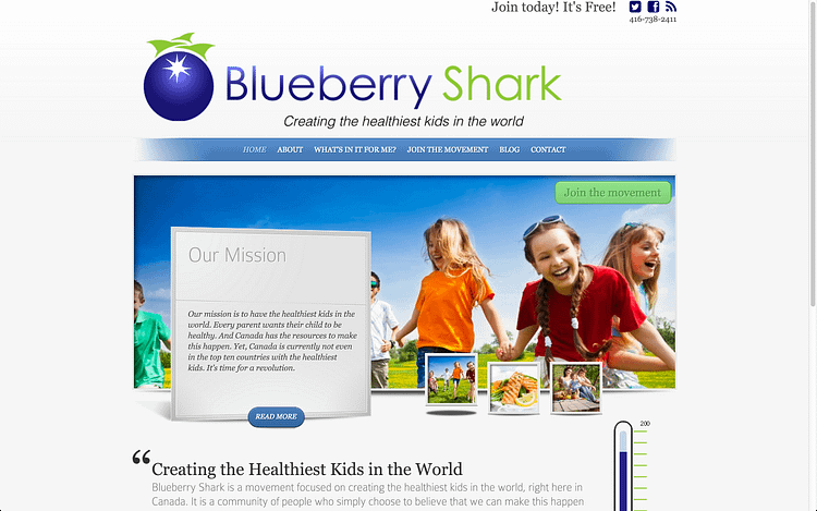 blueberry shark website
