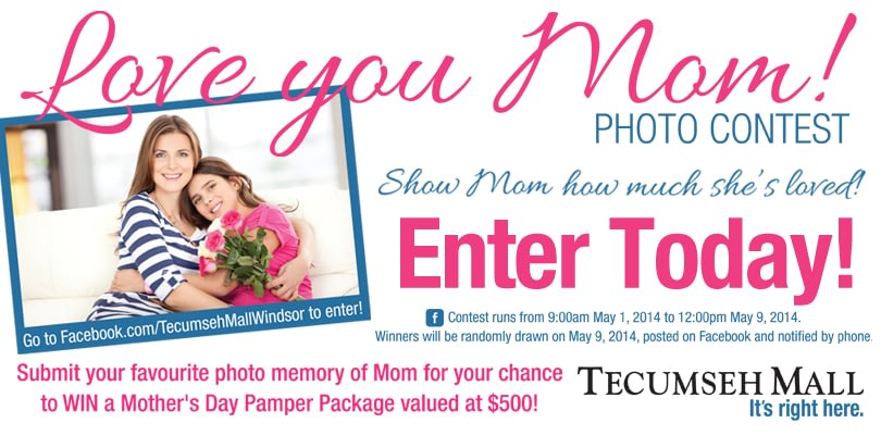 Tecumseh Mall Mother's Day Contest